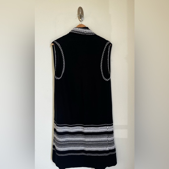 VINCE Textured Drape Front Cotton Sweater Vest Cardigan Sz. XS Excellent Cond! - Picture 7 of 14